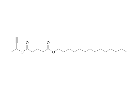 Glutaric acid, but-3-yn-2-yl tetradecyl ester