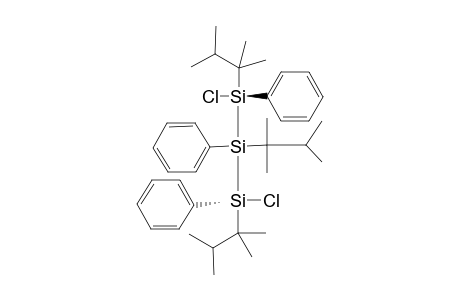 1,3-Dichloro-1,2,3-Triphenyl-1,2,3-trithexylsilane