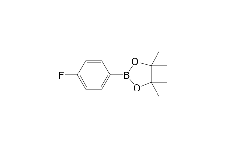 2-(4-Fluorophenyl)-4,4,5,5-tetramethyl-1,3,2-dioxaborolane