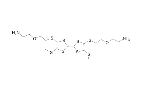 3,6(7)-bis[2'-(2"-Aminoethoxy)ethylthio]-2,7(6)-bis(methylthio)tetrathiafulvene