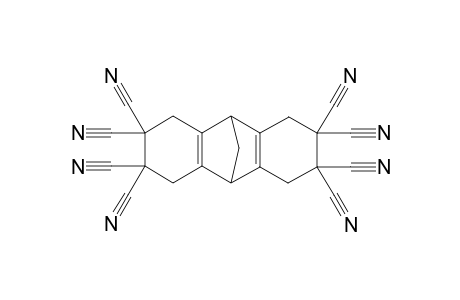 9,10-Methanoanthracene-2,2,3,3,6,6,7,7(1H,4H)-octacarbonitrile, 5,8,9,10-tetrahydro-