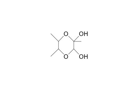 cis-2-cis-3-Dihydroxy-2,5,6-trimethyl-1,4-dioxane