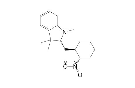 trans-2,3-dihydro-2-[(2-nitrocyclohexyl)methylidene]-1,3,3-trimethyl-1H-indole