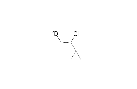 1-Deuterio-2-Chloro-3,3-dimethyl-1-butene