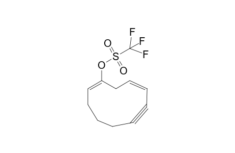1,8-cyclodecadiene-6-ine-1-yl-triflate
