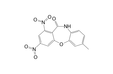 2-Methyl-7,9-dinitro-5H-benzo[b][1,4]benzoxazepin-6-one