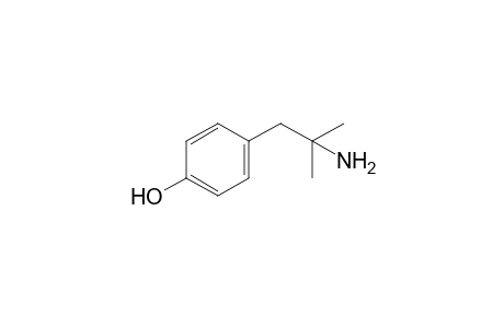 p-(2-amino-2-methylpropyl)phenol