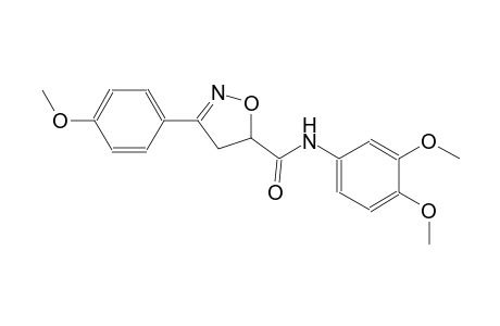 5-isoxazolecarboxamide, N-(3,4-dimethoxyphenyl)-4,5-dihydro-3-(4-methoxyphenyl)-