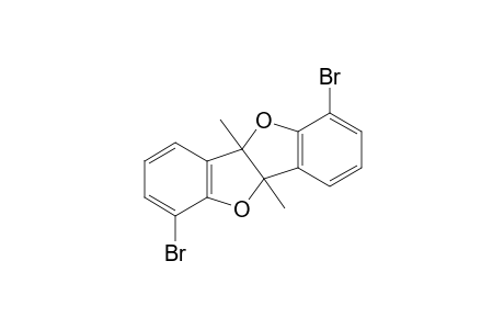 1,6-dibromo-4b,9b-dihydro-4b,9b-dimethylbenzofuro[3,2-b]benzofuran