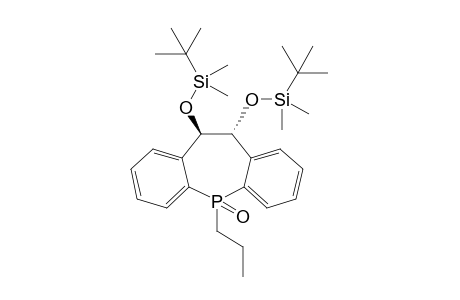 (10R,11R)-10,11-Bis[(1,1-dimethylethyl)dimethylsiloxy]-10,11-dihydro-5-propyl-5H-dibenzo[b,f]phosphepine 5-oxide