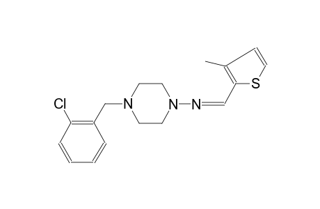 1-piperazinamine, 4-[(2-chlorophenyl)methyl]-N-[(Z)-(3-methyl-2-thienyl)methylidene]-