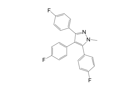 3,4,5-Tris(4-fluorophenyl)-1-methyl-1H-pyrazole