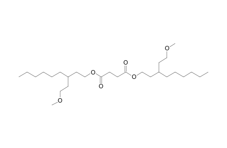 Succinic acid, di(3-(2-methoxyethyl)nonyl) ester