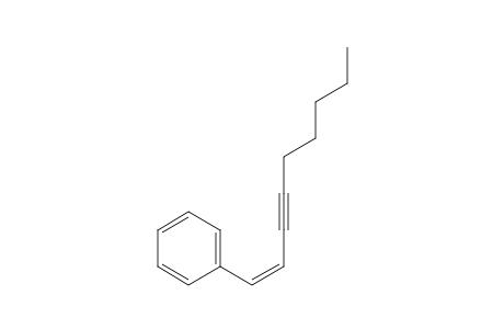 (E)-1-Phenyl-1-nonen-3-yne