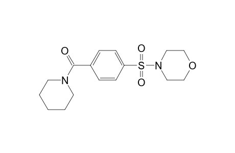 (4-Morpholin-4-ylsulfonylphenyl)-piperidin-1-yl-methanone