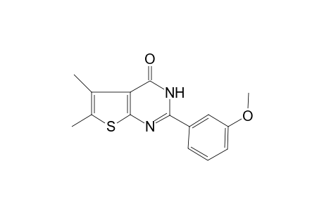 2-(3-Methoxy-phenyl)-5,6-dimethyl-3H-thieno[2,3-d]pyrimidin-4-one