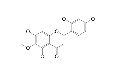 2-(2,4-Dihydroxyphenyl)-5,7-dihydroxy-6-methoxy-1-benzopyran-4-one