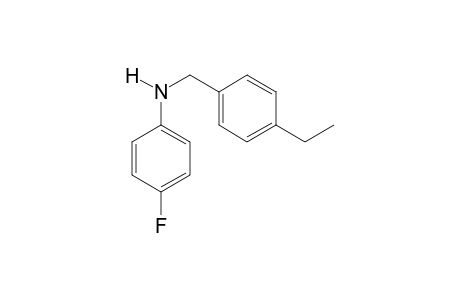 N-[(4-Ethylphenyl)methyl]-4-fluoroaniline