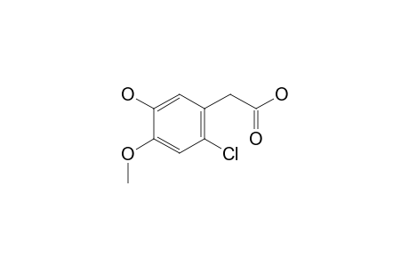 2-(2-Chloro-5-hydroxy-4-methoxyphenyl)acetic acid