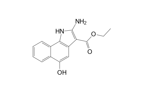 Ethyl 2-Amino-5-hydroxy-1H-benzo[g]indole-3-carboxylate