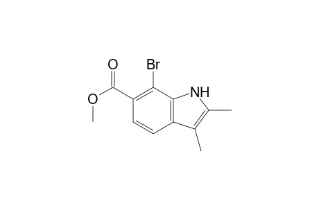 Methyl 7-bromo-2,3-dimethyl-1H-indole-6-carboxylate