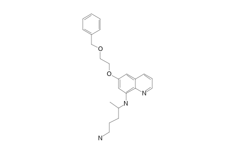 6-[2-Benzyloxyethoxy]-8-[4-amino-1-methylbutylamino]quinoline