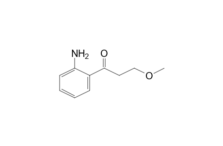 1-Propanone, 1-(2-aminophenyl)-3-methoxy-
