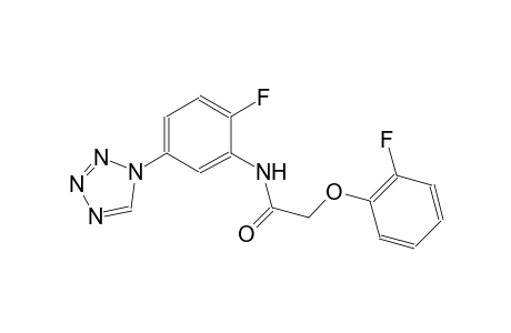 acetamide, 2-(2-fluorophenoxy)-N-[2-fluoro-5-(1H-tetrazol-1-yl)phenyl]-