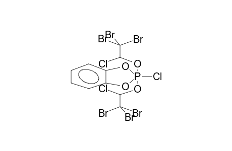 2-CHLORO-2,2-BIS(1-CHLORO-2,2,2-TRIBROMOETHOXY)-4,5-BENZO-1,3,2-DIOXAPHOSPHOLANE (DIASTEREOMER MIXTURE)