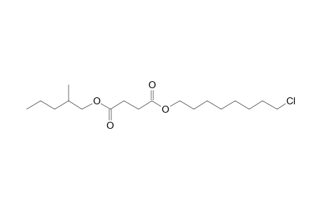 Succinic acid, 8-chlorooctyl 2-methylpentyl ester