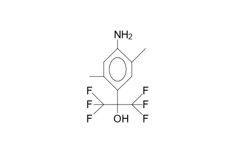 2,5-Dimethyl-4-(2-hydroxy-hexafluoromethyl-2-propyl)-aniline