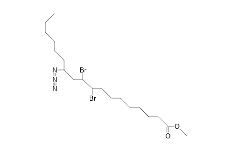 Methyl-12-azido-trans-9,10-dibromo-octadecanoate