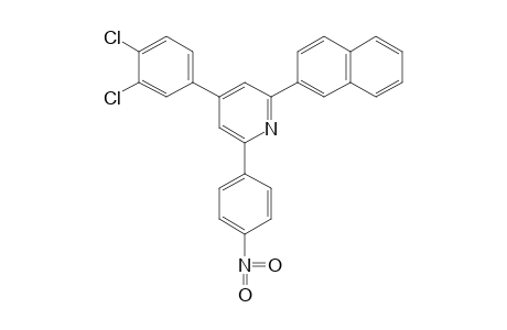 4-(3,4-Dichlorophenyl)-2-(2-naphthyl)-6-(p-nitrophenyl)pyridine