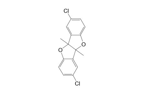 3,8-dichloro-4b,9b-dihydro-4b,9b-dimethylbenzofuro[3,2-b]benzofuran