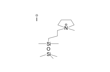 DIMETHYL(TRIMETHYLSILYLOXY)(PYRROLIDINOPROPYL)SILANE IODOMETHYLATE