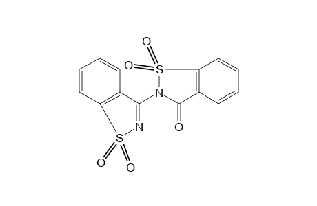 2-(1,2-benzisothiazol-3-yl)-1,2-benzisothiazolin-3-one, s,s,1,1-tetraoxide