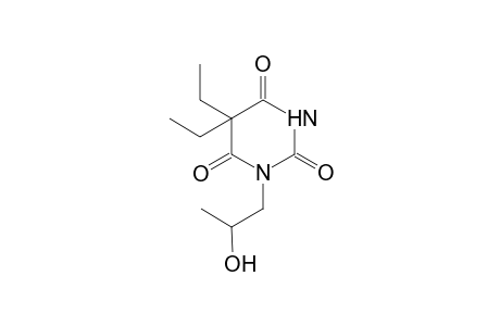 5,5-diethyl-1-(2-hydroxypropyl)barbituric acid