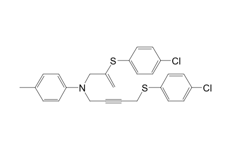 Benzenamine, N-[4-[(4-chlorophenyl)thio]-2-butynyl]-N-[2-[(4-chlorophenyl)thio]-2-propenyl]-4-methyl-