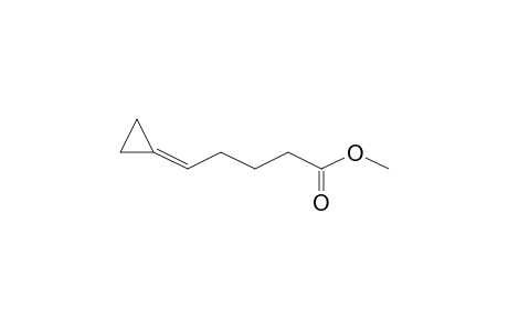 Pentanoic acid, 5-cyclopropylidene-, methyl ester