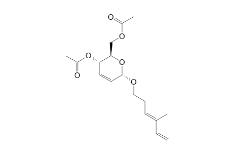 (E)-(4'-METHYL-3',5'-HEXADIEN)-YL-2,3-DIDEOXY-4,6-DI-O-ACETYL-ALPHA-D-ERYTHRO-HEX-2-ENOPYRANOSIDE