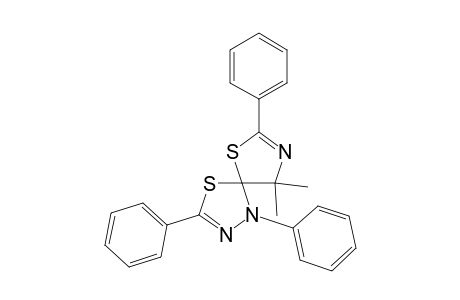 4,6-Dithia-1,2,8-triazaspiro[4.4]nona-2,7-diene, 9,9-dimethyl-1,3,7-triphenyl-