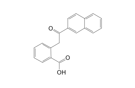 2-[2-(2-Naphthyl)-2-oxoethyl]benzoic acid