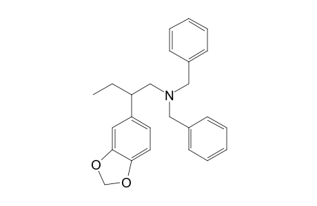 N,N-Dibenzyl-2-(3,4-methylenedioxyphenyl)butan-1-amine