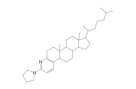 Cholest-3-eno-[3,4-b]pyridine, 6'-pyrrolidin-1-yl-