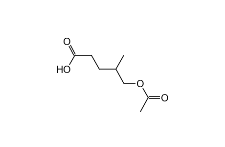 VALERIC ACID, 5-HYDROXY-4-METHYL-, ACETATE