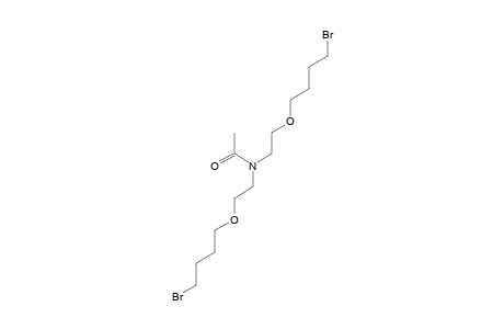 N,N-bis[2-(4-bromobutoxy)ethyl]acetamide