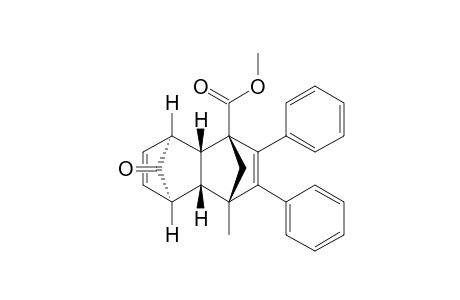 (1.alpha.,4.alpha.,4a.beta.,5.beta.,8.beta.,8a.beta.)-5-Methoxycarbonyl-8-methyl-6,7-diphenyl-1,4,4a,5,8,8a-hexahydro-1,4:5,8-dimethanonaphthalen-9-one