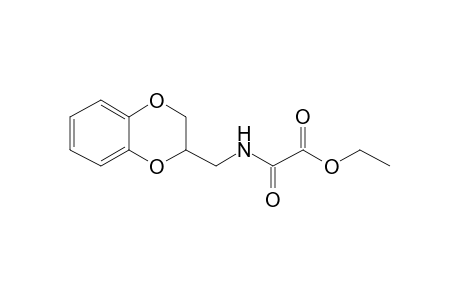 Acetic acid, [[(2,3-dihydro-1,4-benzodioxin-2-yl)methyl]amino]oxo-, ethyl ester