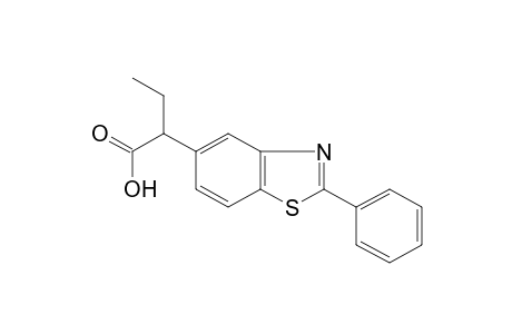 alpha-ETHYL-2-PHENYL-5-BENZOTHIAZOLEACETIC ACID