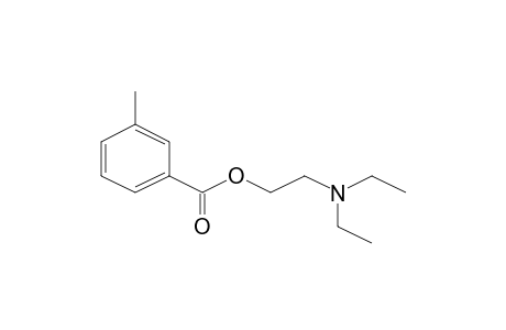 3-Methyl-benzoic acid, 2-diethylaminoethyl ester